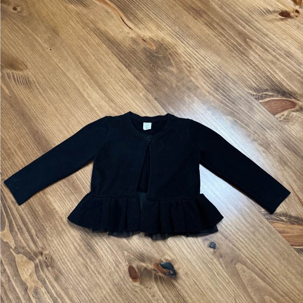 Baby GAP tulle Cardigann Black 2T